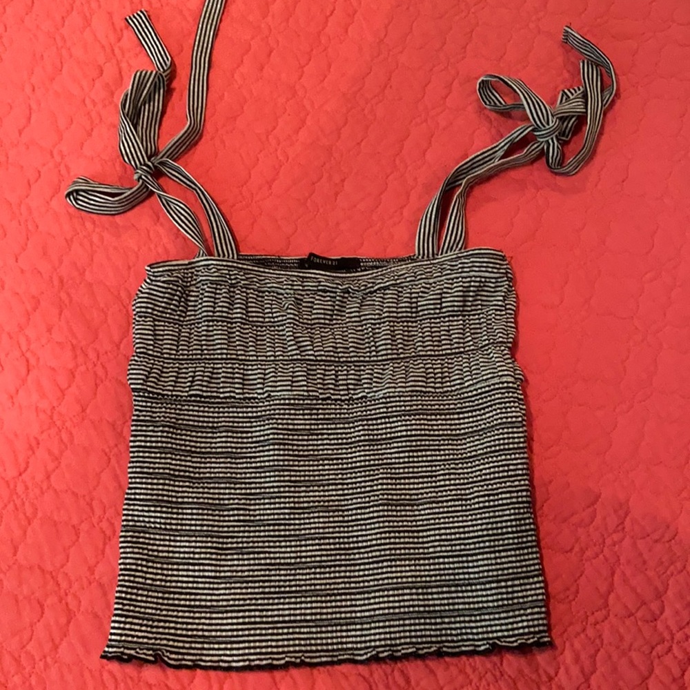 Tie should straps tube top